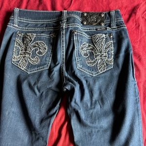 Miss me easy skinny jeans, size 28